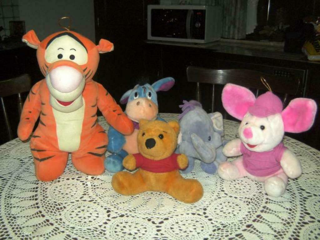 Knuffels familie "Winnie the poeh", Kinderen en Baby's, Ophalen of Verzenden, Zo goed als nieuw, Overige typen