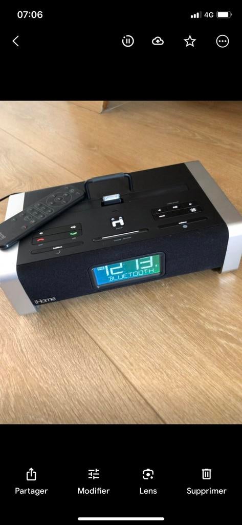Enceinte iHome, Comme neuf