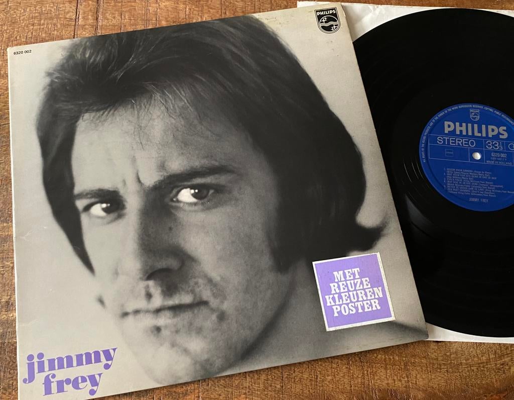 ⚫️ LP JIMMY FREY Gesigneerd ✍🏻, Cd's en Dvd's, Ophalen of Verzenden, Gebruikt, 12 inch, Levenslied of Smartlap