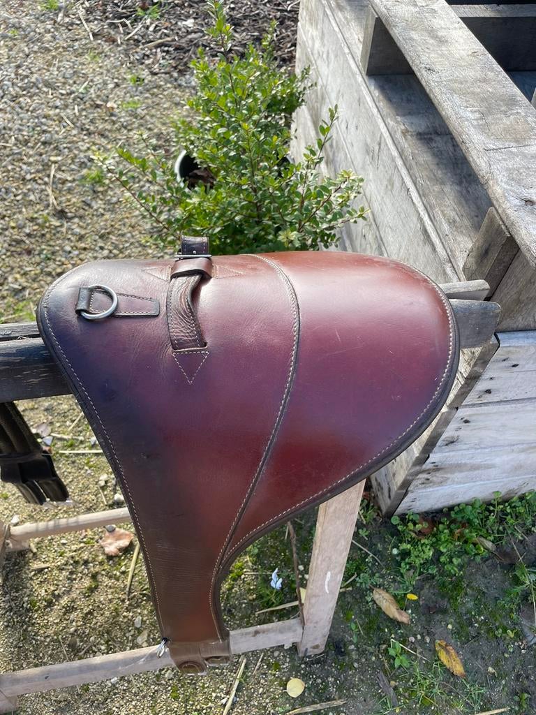 Lederen springsingel LJ 120cm, Ophalen of Verzenden, Gebruikt, Springen