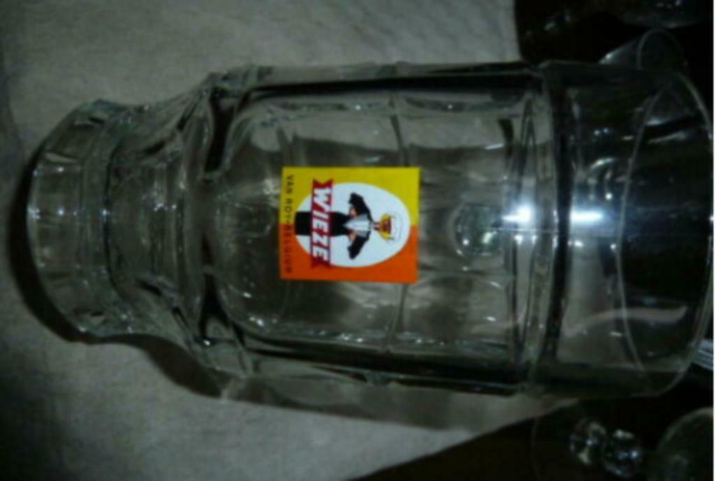 #M bier glas / Pul WIEZE Van Roy Belgium 0,5L, Enlèvement ou Envoi, Neuf, Verre à bière