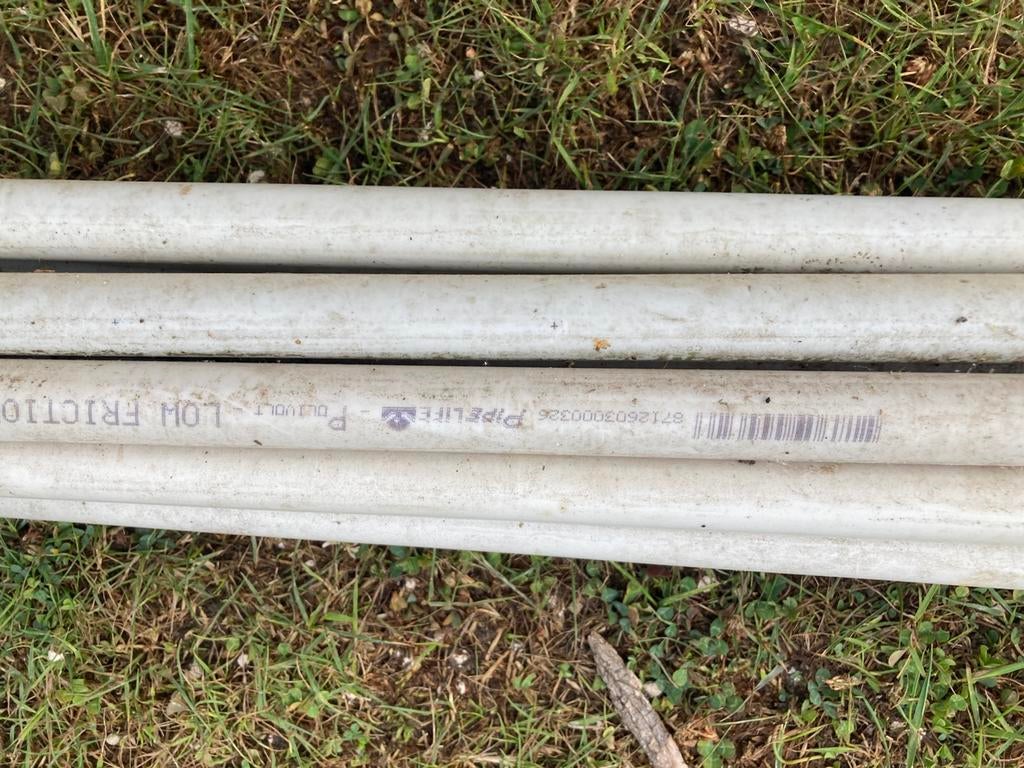 Electriciteit, serre plastieken buizen., Ophalen, Zo goed als nieuw
