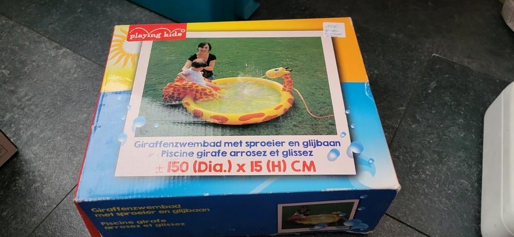 nieuw in de doos zwembad giraf, Tuin en Terras, Ophalen of Verzenden, Nieuw
