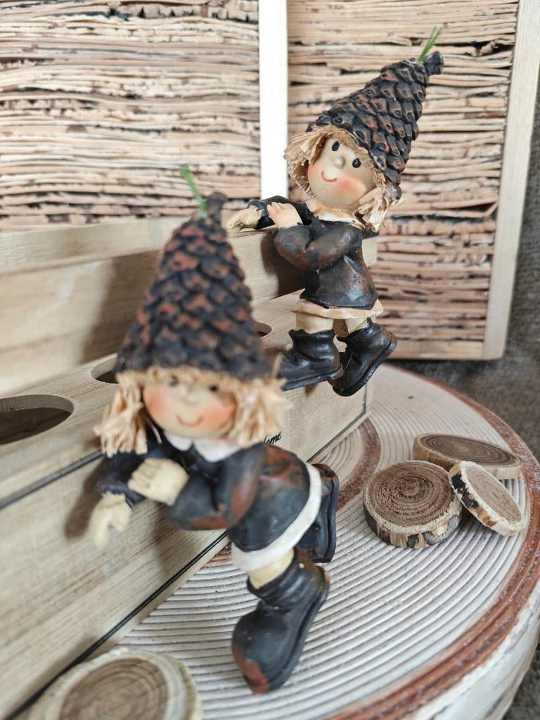 Lot 2 Lutins Forêt accroche pot, Enlèvement ou Envoi