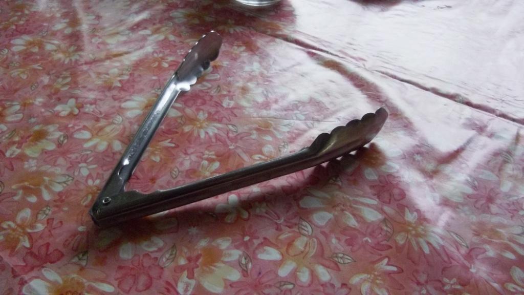 Pince à servir 23 cm - Inox, Enlèvement ou Envoi, Comme neuf, Inox