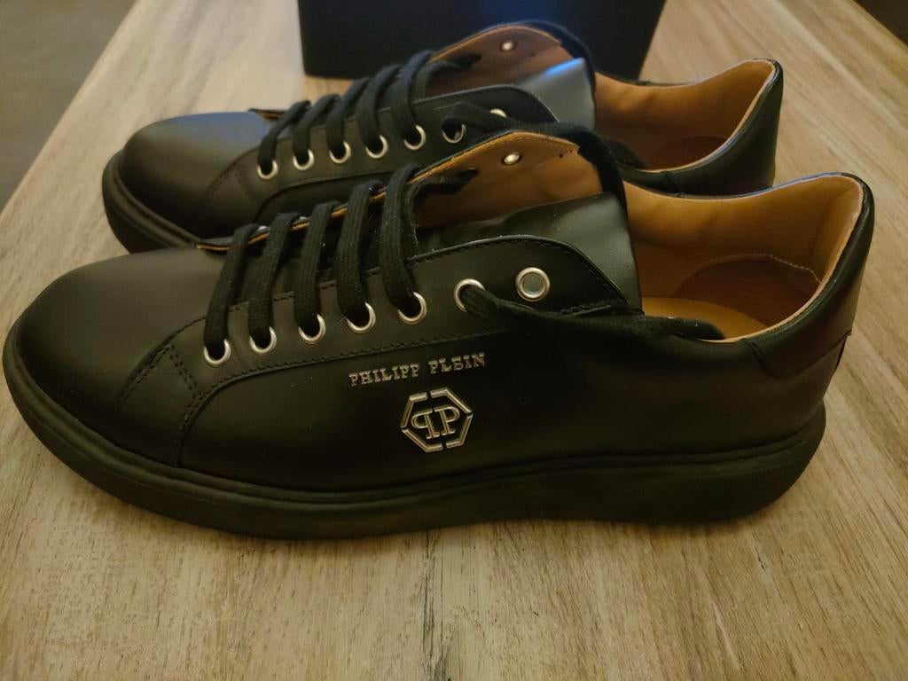 Philipp Plein, Ophalen, Zwart, Zo goed als nieuw, Sneakers