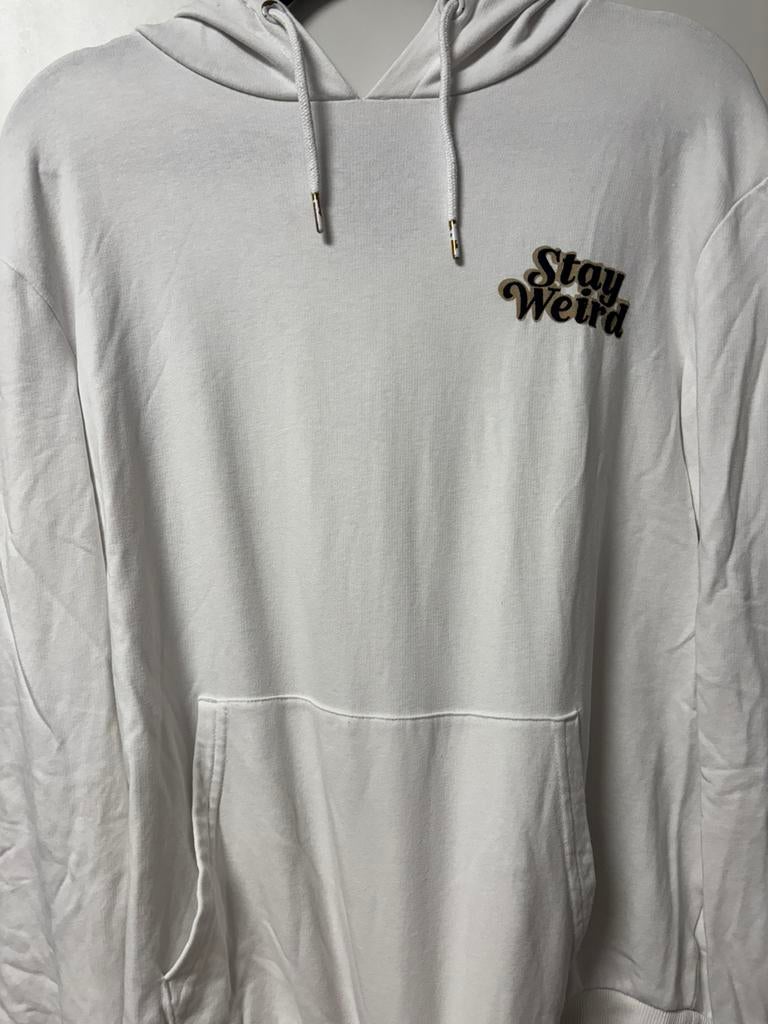Hoodie, Kleding | Heren, Ophalen, Zo goed als nieuw, Maat 52/54 (L), Wit