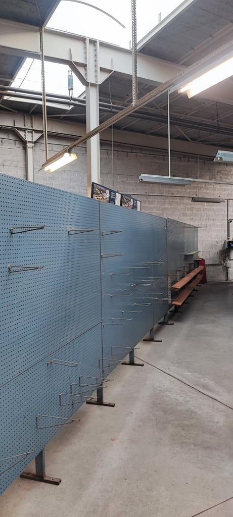 2 x magazijnrekken 10m, Ophalen