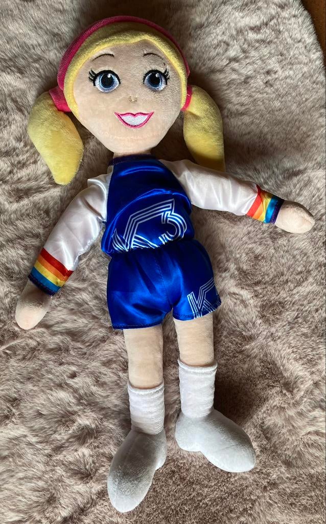 Grote 43 cm K3 knuffel pop., Kinderen en Baby's, Speelgoed | Knuffels en Pluche, Ophalen of Verzenden, Zo goed als nieuw, Overige typen