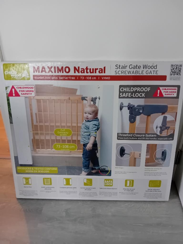 traphekje maximo natural, Kinderen en Baby's, Ophalen, Nieuw, 100 tot 115 cm, Schroefhekje
