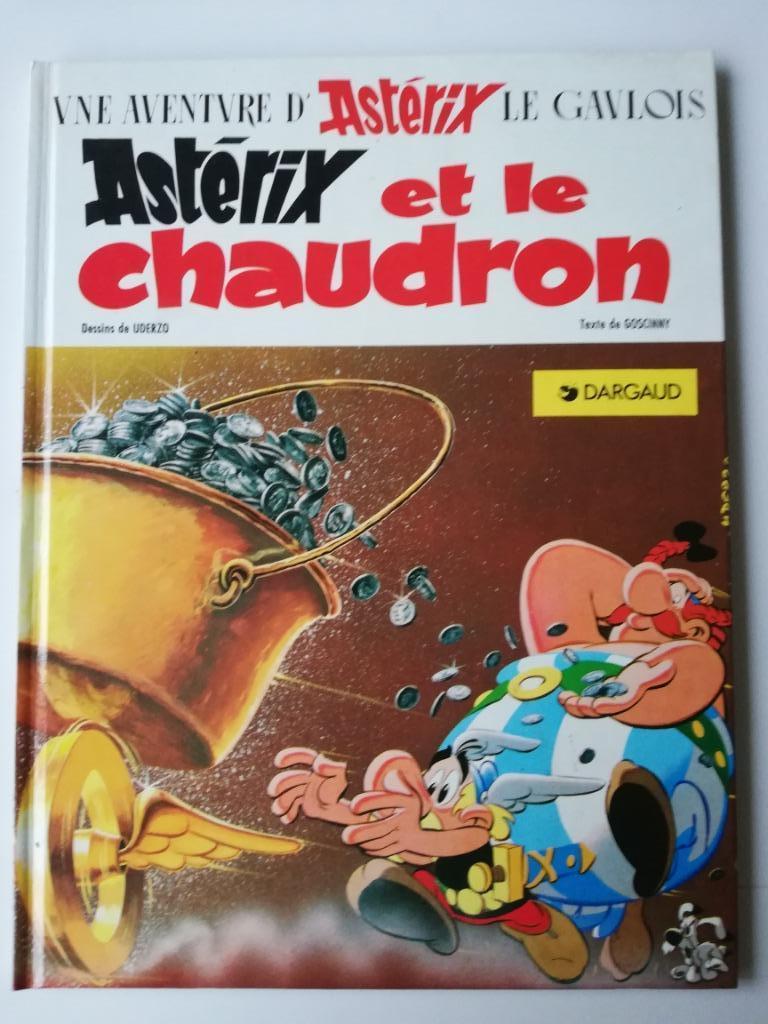 Bande dessinée : Astérix et le chaudron ; couverture rigide, Une BD, Enlèvement ou Envoi, Utilisé