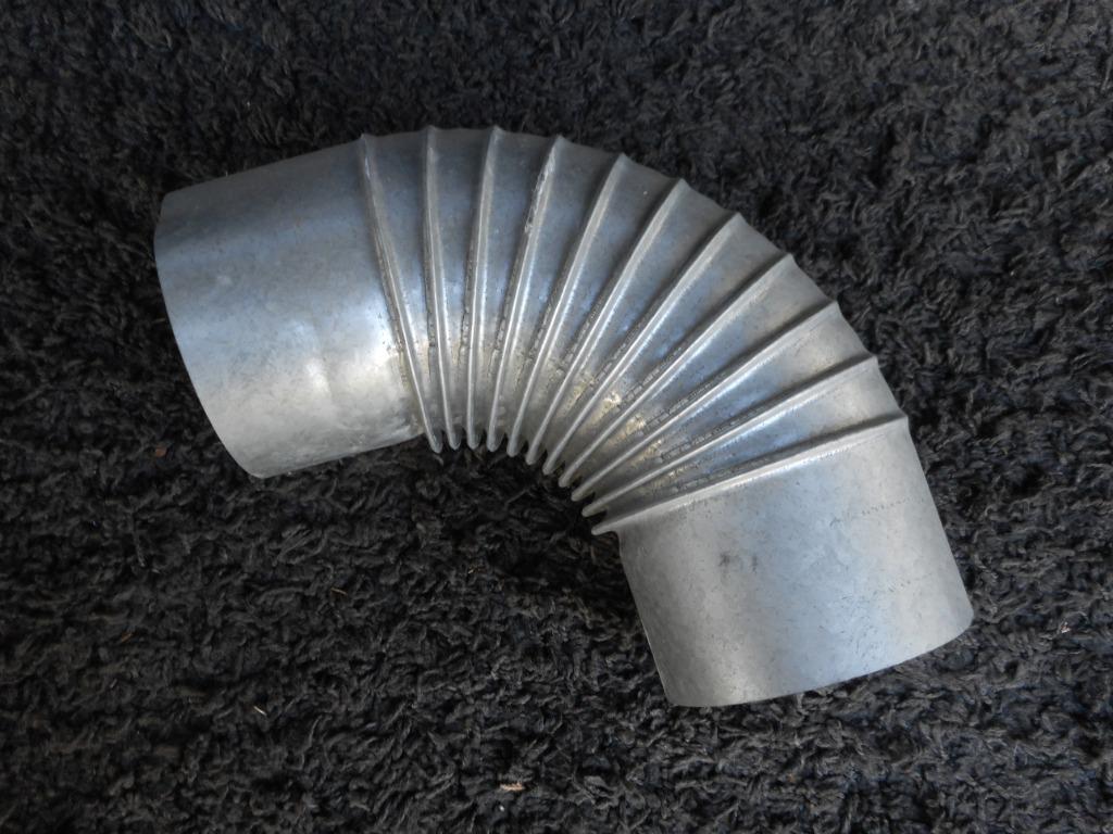COUDES GALVANISÉS DIAMÈTRE 125 MM, Bricolage & Construction, Enlèvement ou Envoi, Neuf