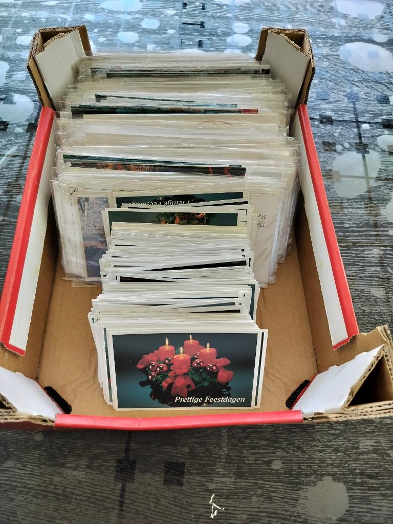 700 kerstkaarten onbeschreven, Diversen, Kerst, Ophalen
