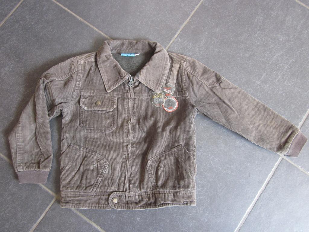 groen ribfluweel vest, Ophalen of Verzenden, Gebruikt, Jongen, Jas