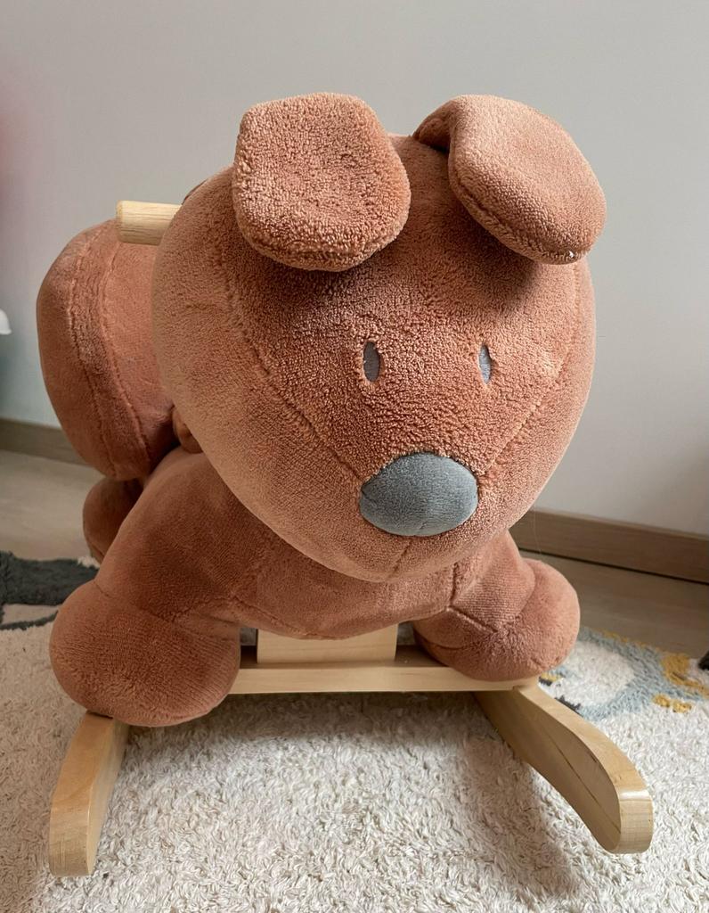 Schommelpaard Nattou konijn - heel mooie staat, Ophalen, Zo goed als nieuw