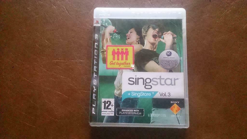 Singstar vol. 3, Ophalen, Gebruikt