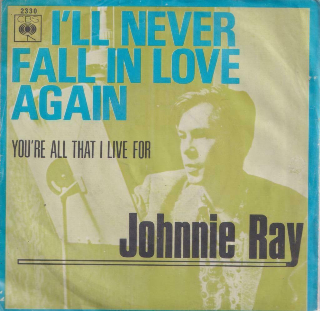 Johnnie Ray – I’ll never fall in love again - Single, Enlèvement ou Envoi, Utilisé, Pop