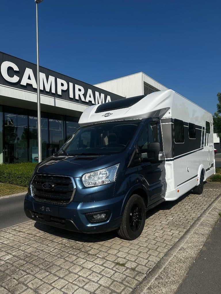 Carado Hymer T 447 & 165 pk vrijheid aan actieprijs, Caravans en Kamperen, Automaat, Ford, 7 tot 8 meter, Bedrijf