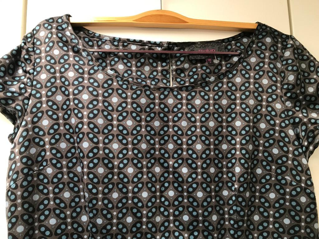 Melvin bruine jurk - Maat 38, Kleding | Dames, Maat 38/40 (M), Bruin, Melvin, Ophalen of Verzenden