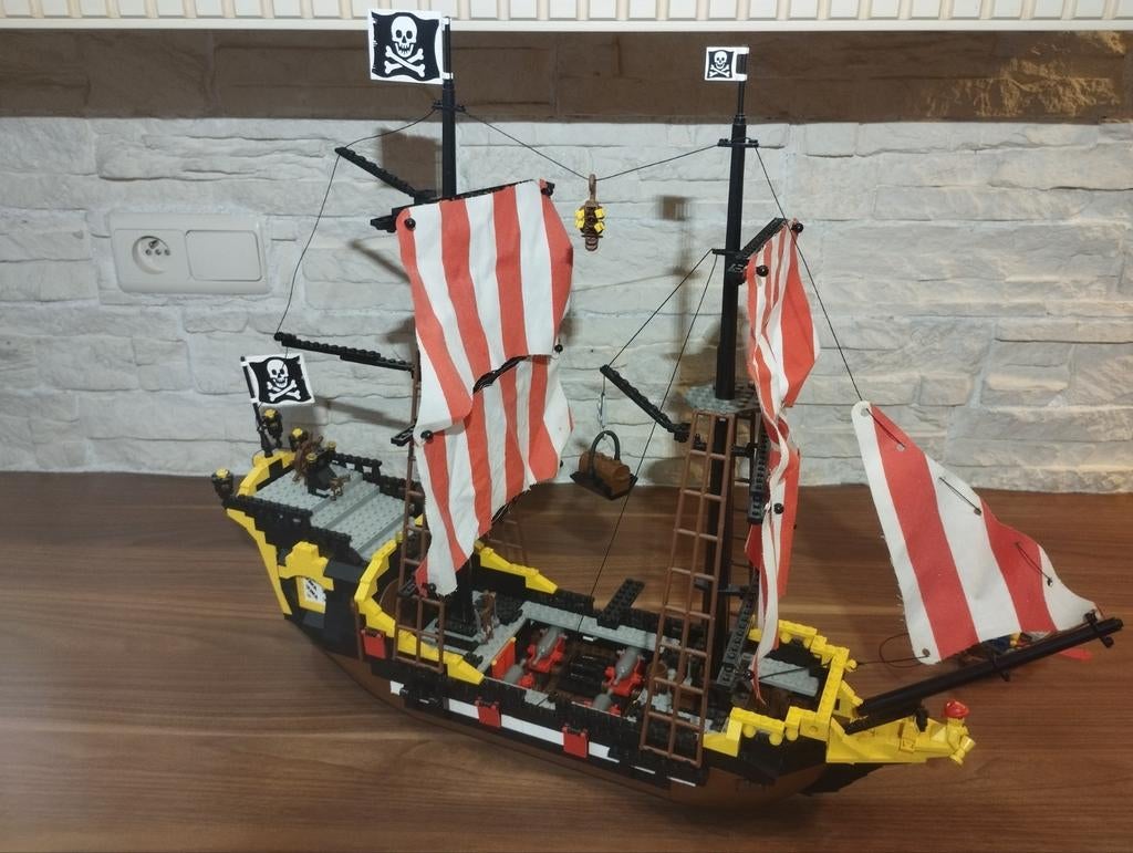 Lego Black Season Barracuda 1989 compleet, Ophalen of Verzenden, Zo goed als nieuw, Lego