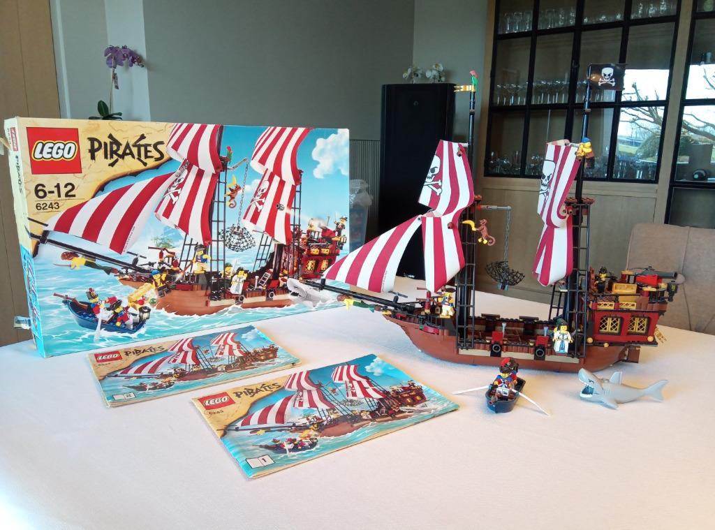 LEGO Pirates 6243 Brickbeard's Bounty MET DOOS, Kinderen en Baby's, Speelgoed | Duplo en Lego, Ophalen of Verzenden, Zo goed als nieuw