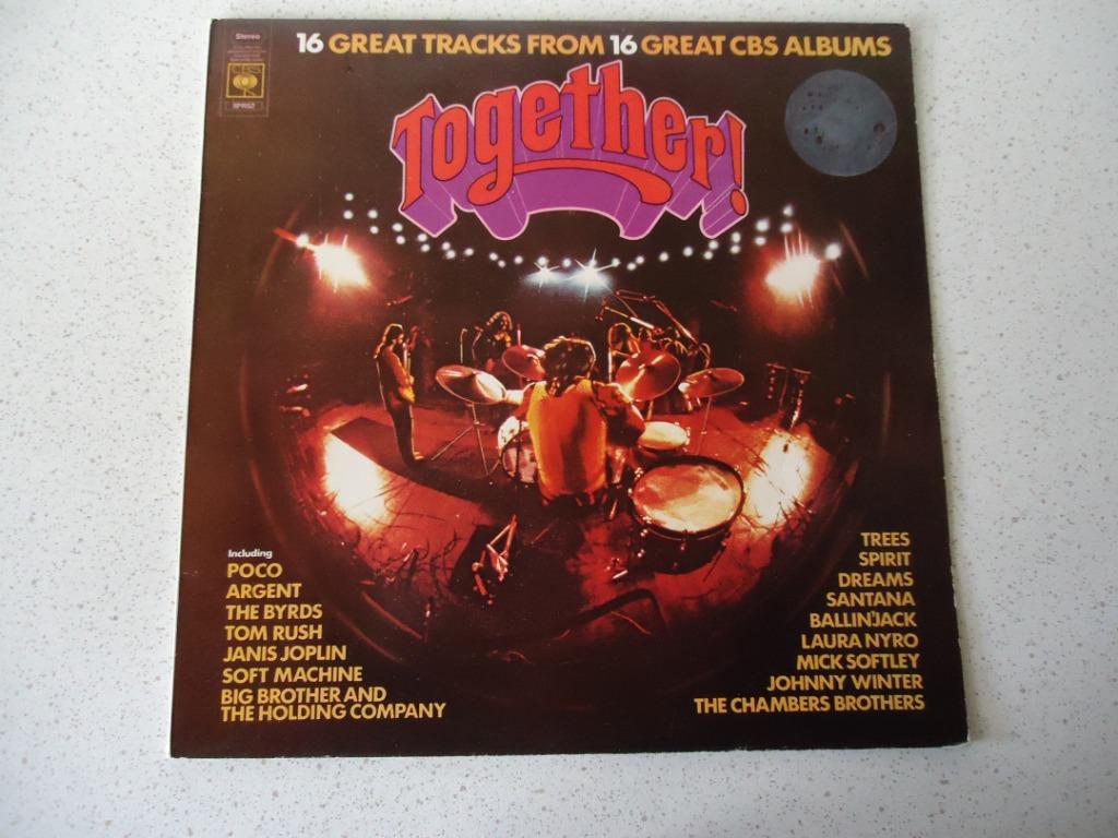LP "Together" 16 Great Tracks from 16 Great CBS Albums anno, Ophalen of Verzenden, Gebruikt, 12 inch, Pop