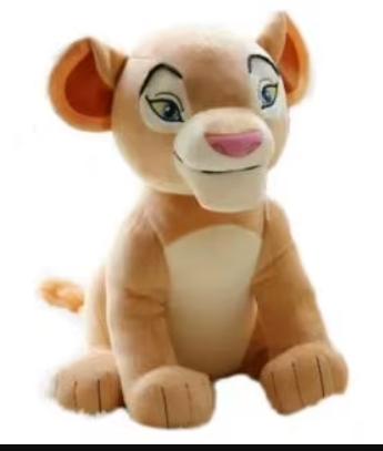 Disney De Leeuwenkoning knuffel Nala (30cm), Ophalen of Verzenden, Nieuw, Overige typen