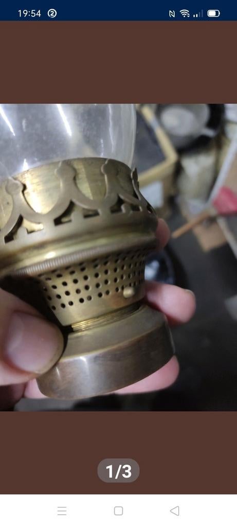 Olielamp lontkop voor olielamp, Enlèvement ou Envoi