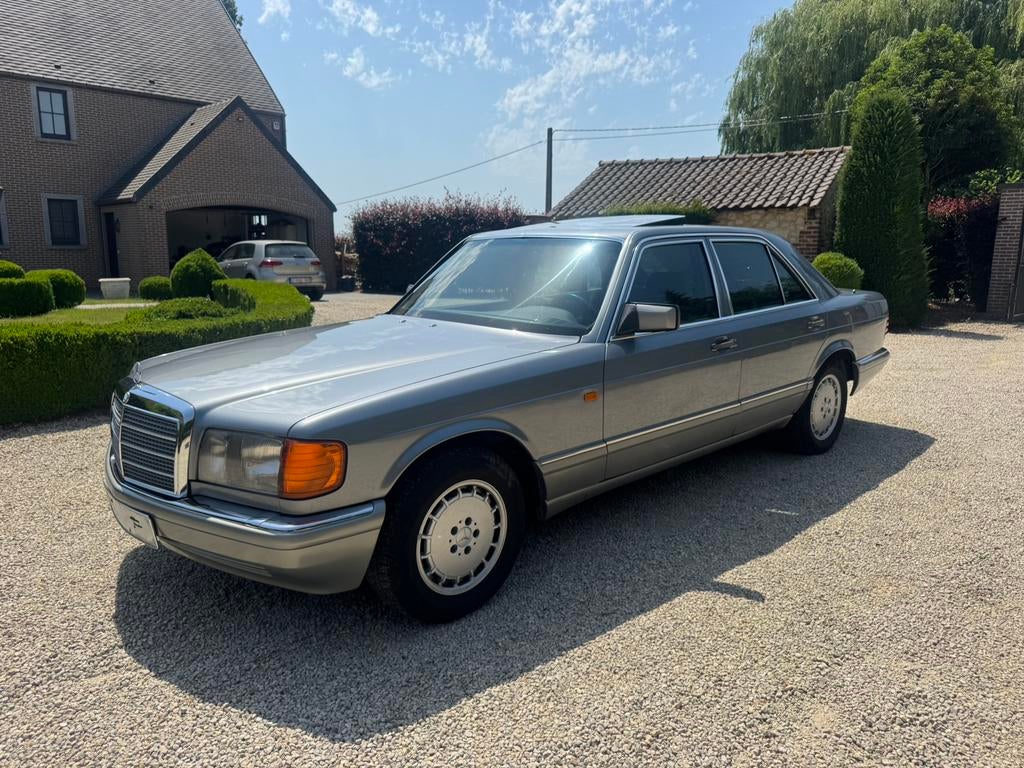 Mercedes300se 1990 oldtimer controle en garantie 12 maanden, Auto's, Automaat, 4 deurs, 120 kW, Bedrijf