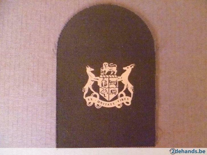 Zuid Afrika Navy, Marines, Warrant Officer class 2, Envoi