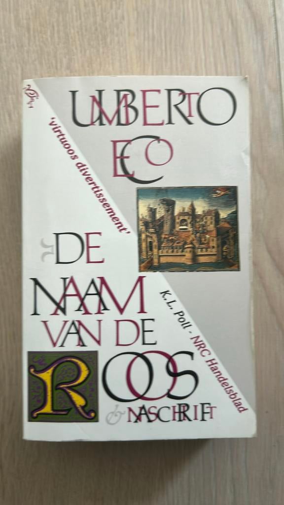 Umberto Eco - Naam van de roos, Boeken, Ophalen of Verzenden, Gelezen, Umberto Eco