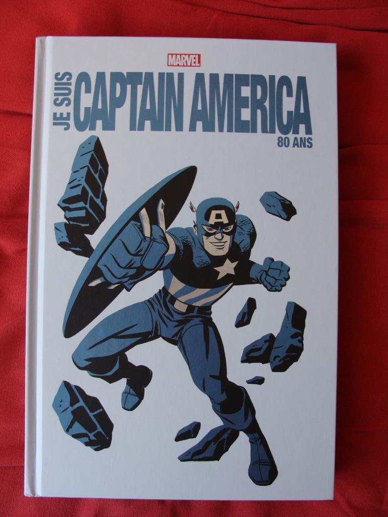 Je suis Captain America  80 ans(édition limitée 300ex), Comme neuf, Enlèvement, Comics, Collectif