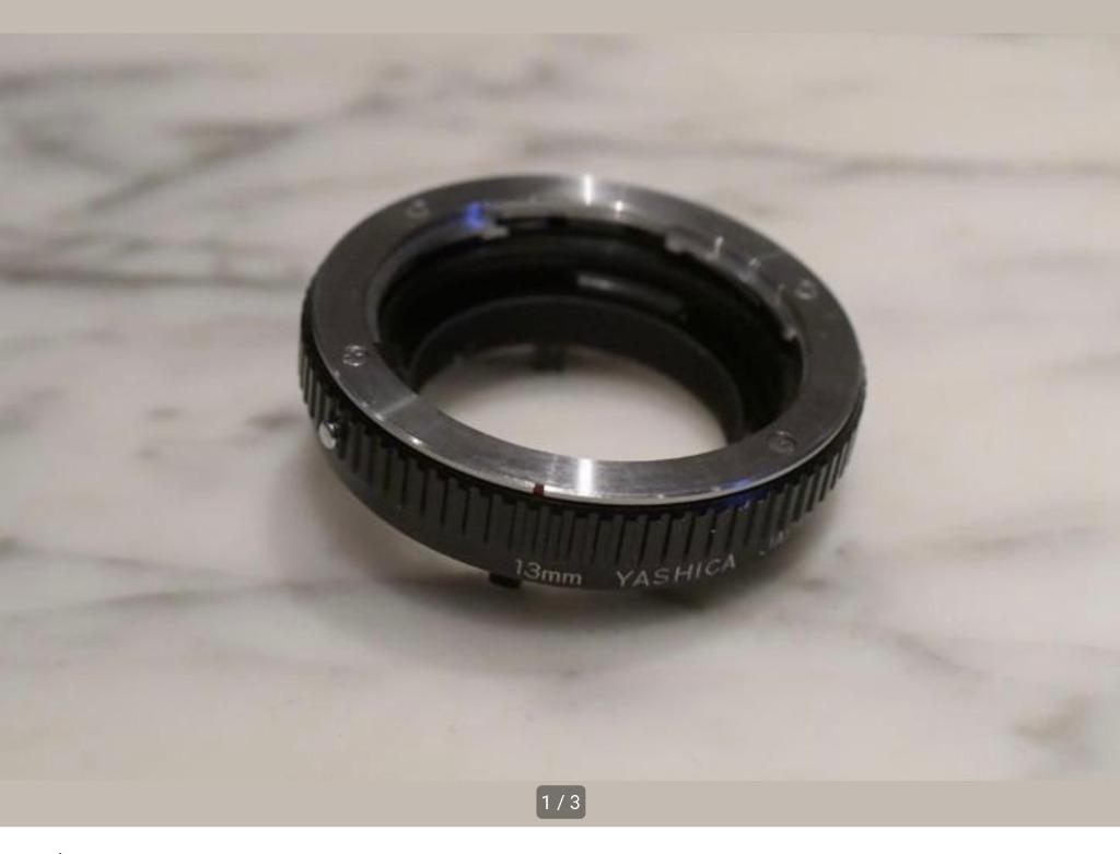 Entretoise macro Yashica 13 mm aussi pour Contax, Enlèvement ou Envoi, Comme neuf, Autres types