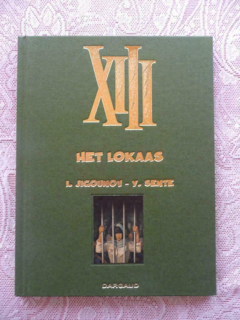 XIII "HET LOKAAS" LINNEN HC OP 500 EX. + GESIG. EX-LIBRIS, Eén stripboek, Ophalen of Verzenden, Nieuw, Sente & Jigounov