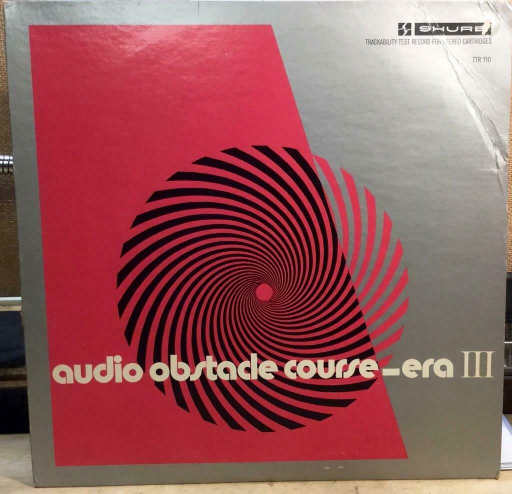 Testplaat Shure: An Audio Obstacle Course ERA III (TTR 110), Ophalen of Verzenden, Gebruikt