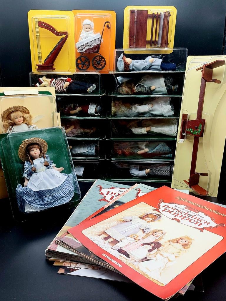 Lot DeAgostini "Porseleinen Poppen", Ophalen, Pop