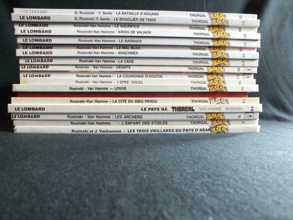 THORGAL (27 ALBUMS /2O E.O).            EDITIONS DU LOMBARD, Livres, Série complète ou Série, Enlèvement ou Envoi, Comme neuf