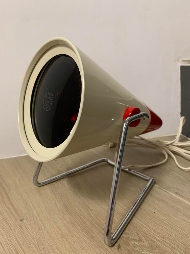 vintage Philips infrafiele lamp Charlotte Perriand, Ophalen