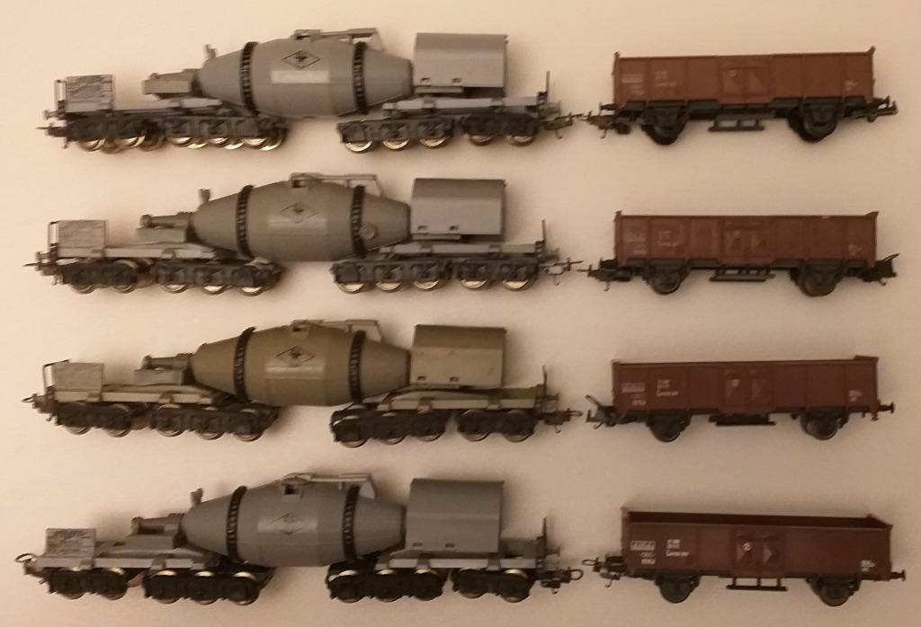 LIMA HO — TORPEDOWAGENS - GIETLEPEL VAN VLOEIBAAR GIETIJZER, Hobby en Vrije tijd, Modeltreinen | H0, Gebruikt, Wagon, Lima, Ophalen of Verzenden