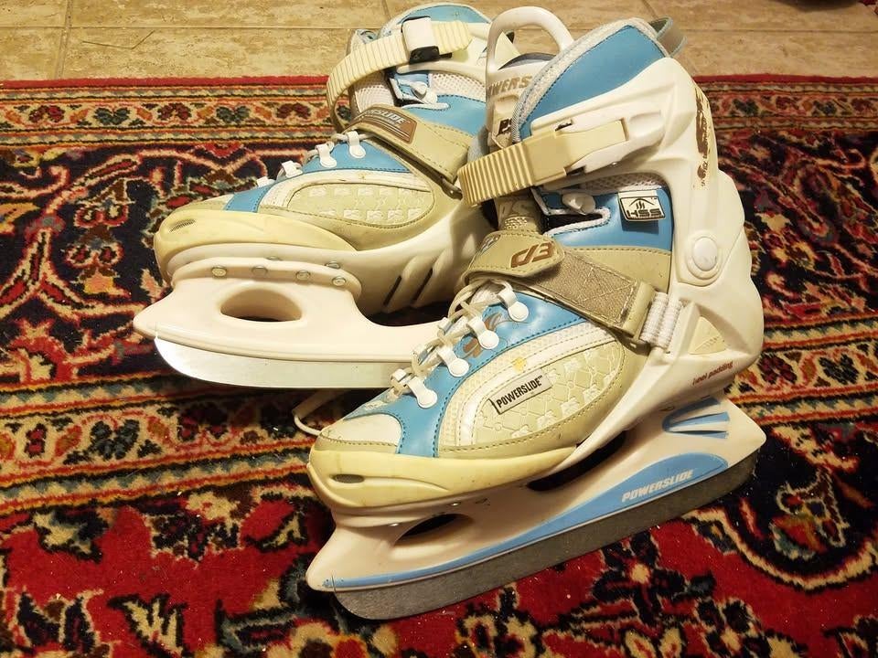 Ice skates schaatsen, Powerslide, size41, Sport en Fitness, Overige typen, Zo goed als nieuw, Ophalen, Overige merken