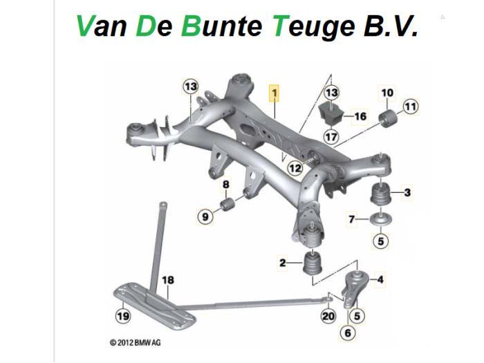 Subframe van een BMW 1-Serie, Gebruikt, -, -, Ophalen of Verzenden