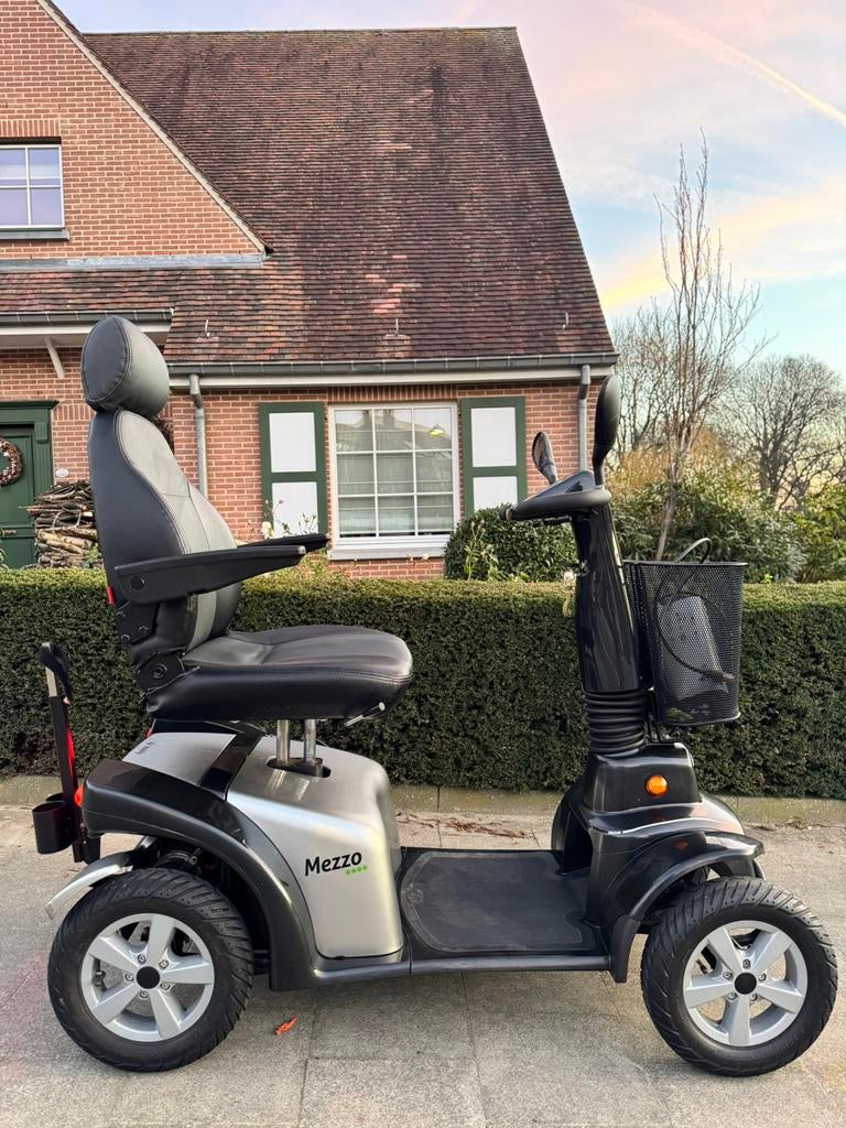 Life & Mobility Mezzo 4 Scootmobiel Elektrische Scooter, Ophalen of Verzenden, Inklapbaar, Zo goed als nieuw, Elektrische rolstoel