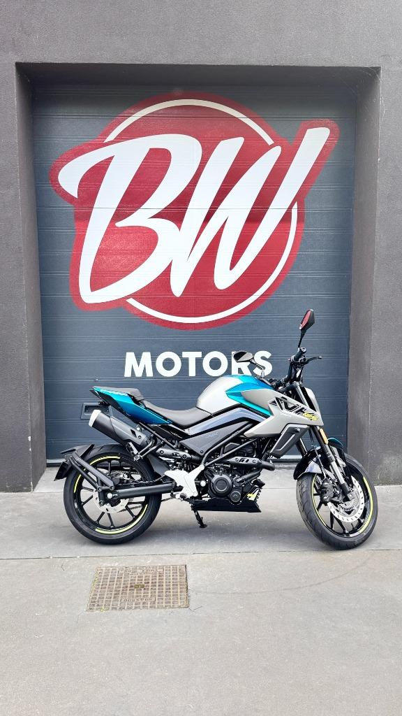 CF Moto 125 NK Zephyr blue @ BW Motors Mechelen, Bedrijf, 125 cc, 11 kW of minder, 1 cilinder