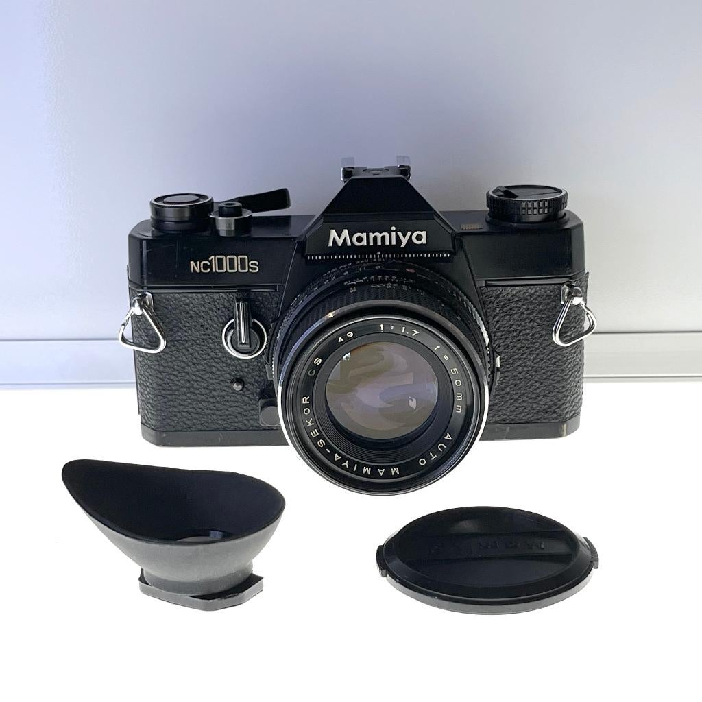 Mamiya NC1000s analoge SLR camera + 50mm Lens, Audio, Tv en Foto, Fotocamera's Analoog, Ophalen, Gebruikt, Spiegelreflex, Overige Merken