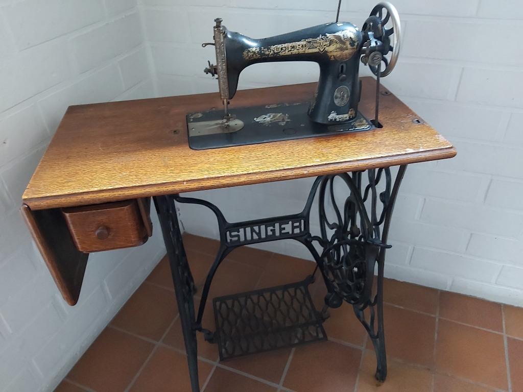 Singer naaimachine, Ophalen