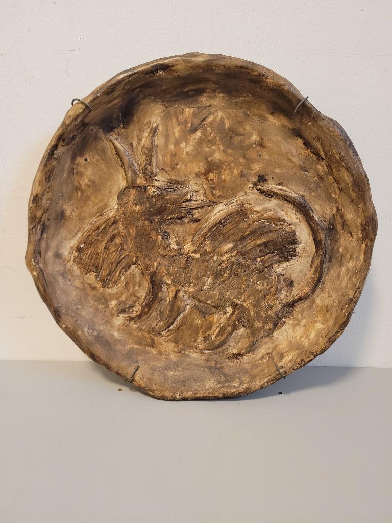 pièce unique Jérôme massier Vallauris céramique, Antiquités & Art, Enlèvement ou Envoi