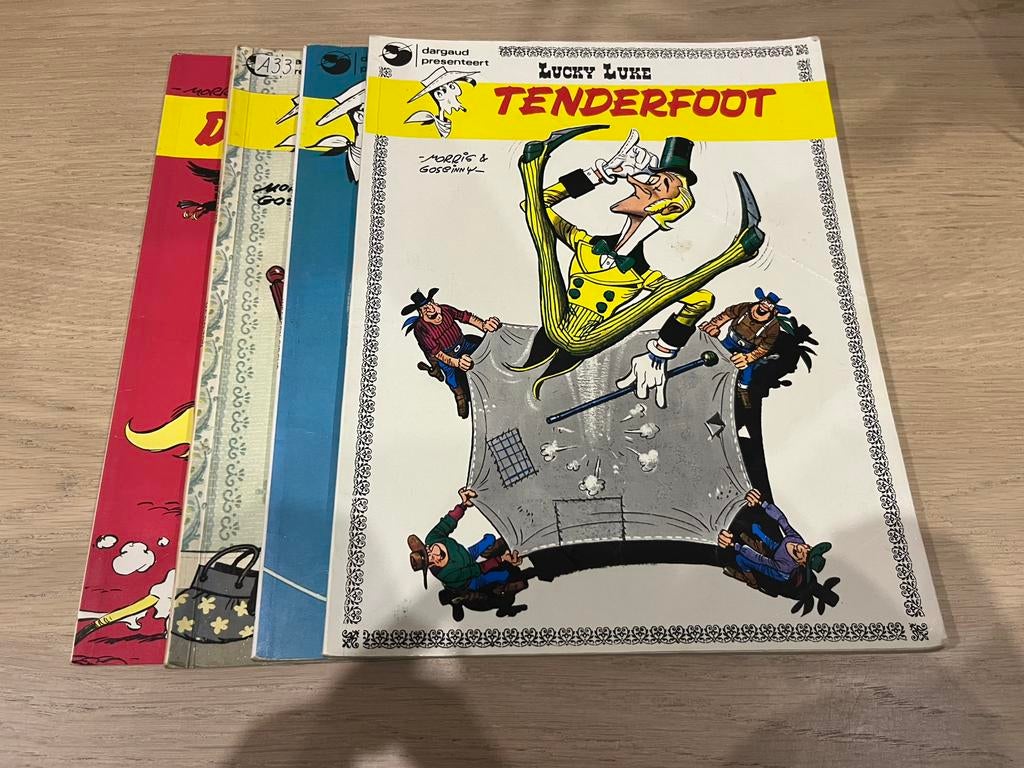 Lucky Luke uitgave dargaud - 2,5,7 en 29, Plusieurs BD, Enlèvement ou Envoi