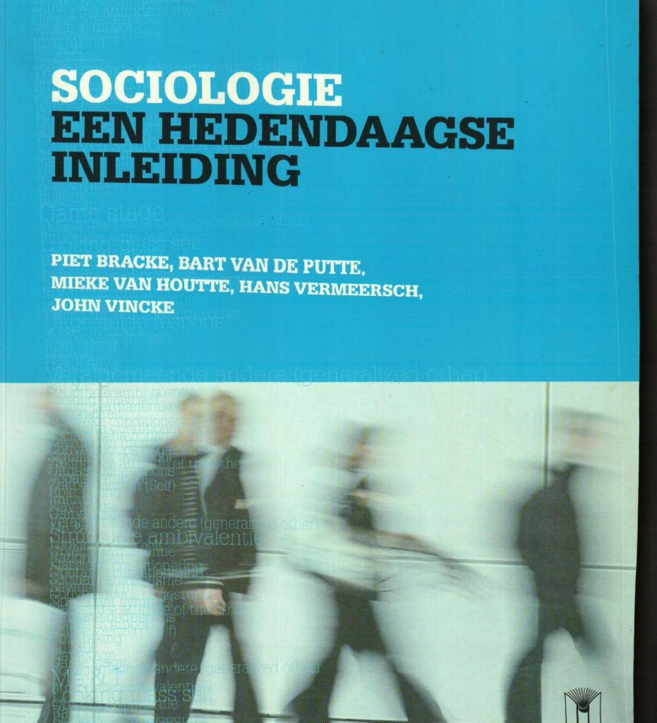 Sociologie een hedendaagse inleiding Piet Bracke 327 blz, Boeken, Studieboeken en Cursussen, Ophalen of Verzenden