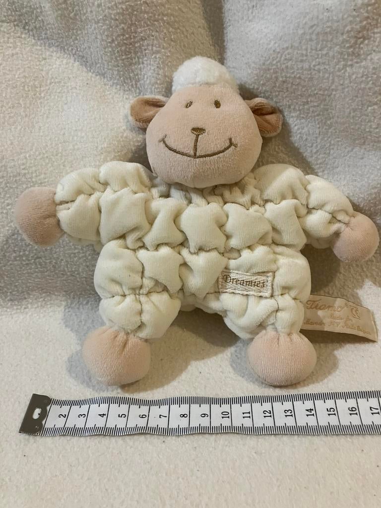 Mouton Jouet tendre blanc hauteur 17 cm, Enfants & Bébés, Enlèvement ou Envoi, Comme neuf, Autres types