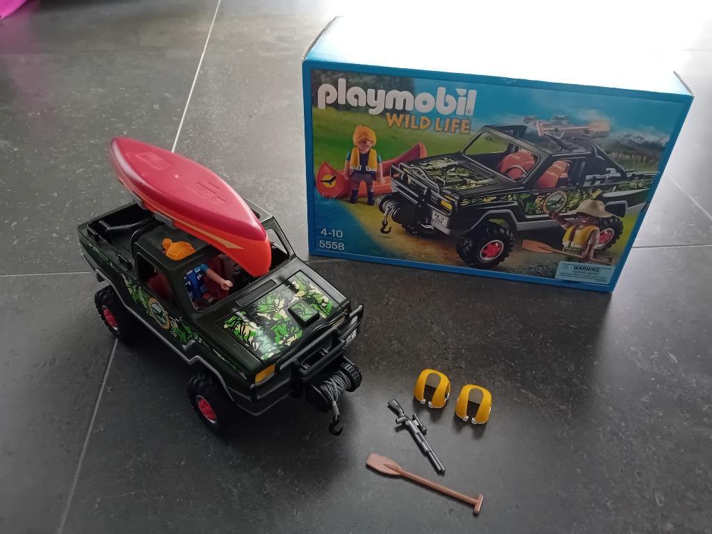 Playmobil safari jeep, Kinderen en Baby's, Ophalen, Zo goed als nieuw, Los Playmobil